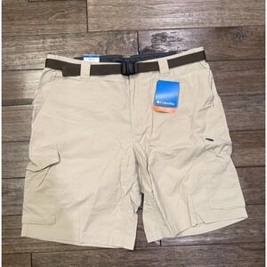 New Columbia Men's Silver Ridge Cargo Shorts Size 36x10
